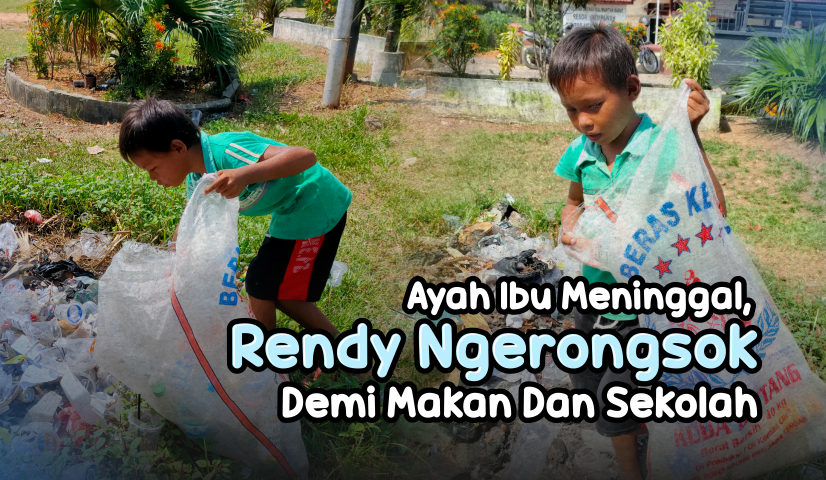 Perjuangan Bocah Yatim Piatu Nyari Rongsokan Demi Menyambung Hidup