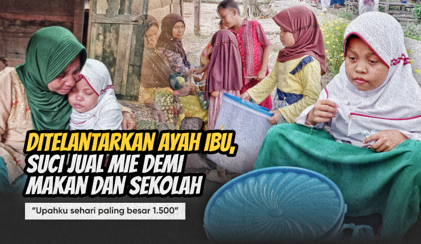 Keliling 2 KM, Bocah Penjual Mie Keliling Ini Hanya Dapat Upah Seribu