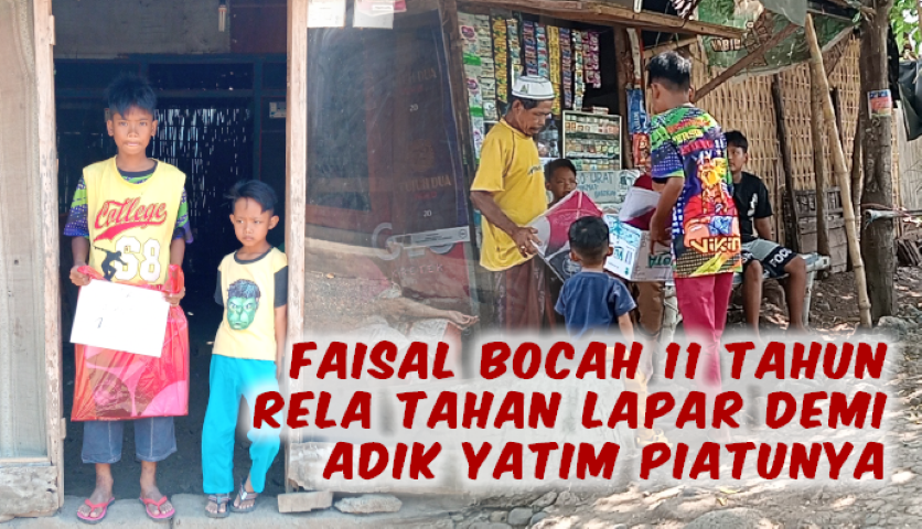 Yatim Piatu Ini Rela Keliling Jual Layangan Demi Hidupi Adiknya