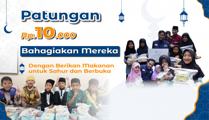Buka dan Sahur Bareng Yatim dan Dhuafa