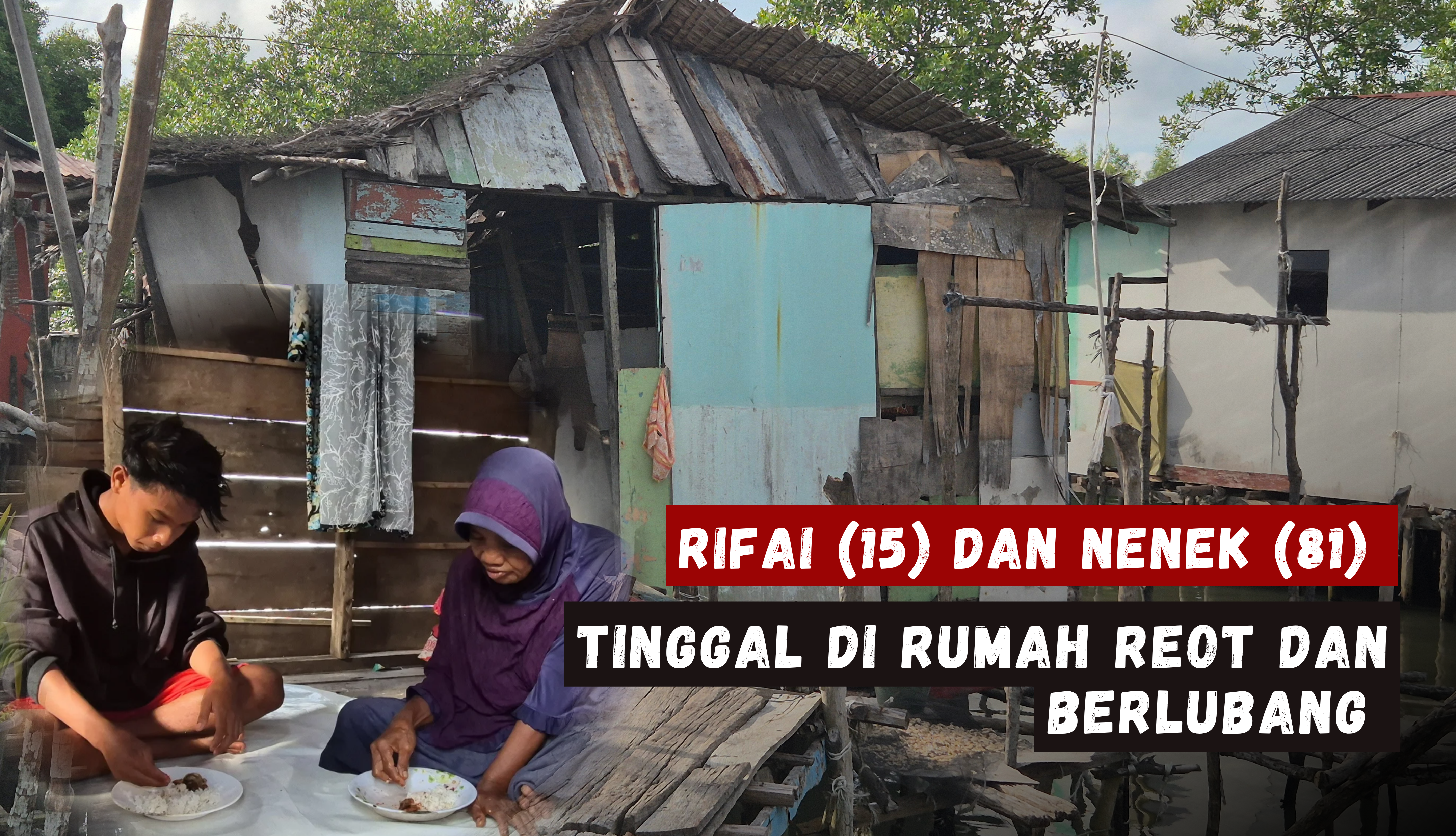Putus Sekolah, Bantu Yatim Piatu Pencari Kepiting Ini Bertahan
