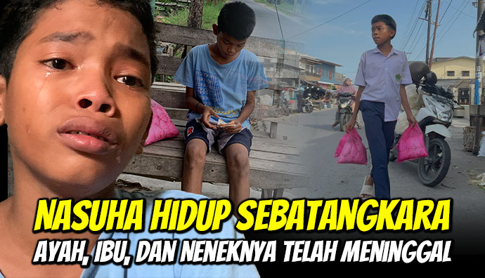 Yatim Piatu Ini Jual Abu Cuci Piring Demi Bisa Terus Sekolah