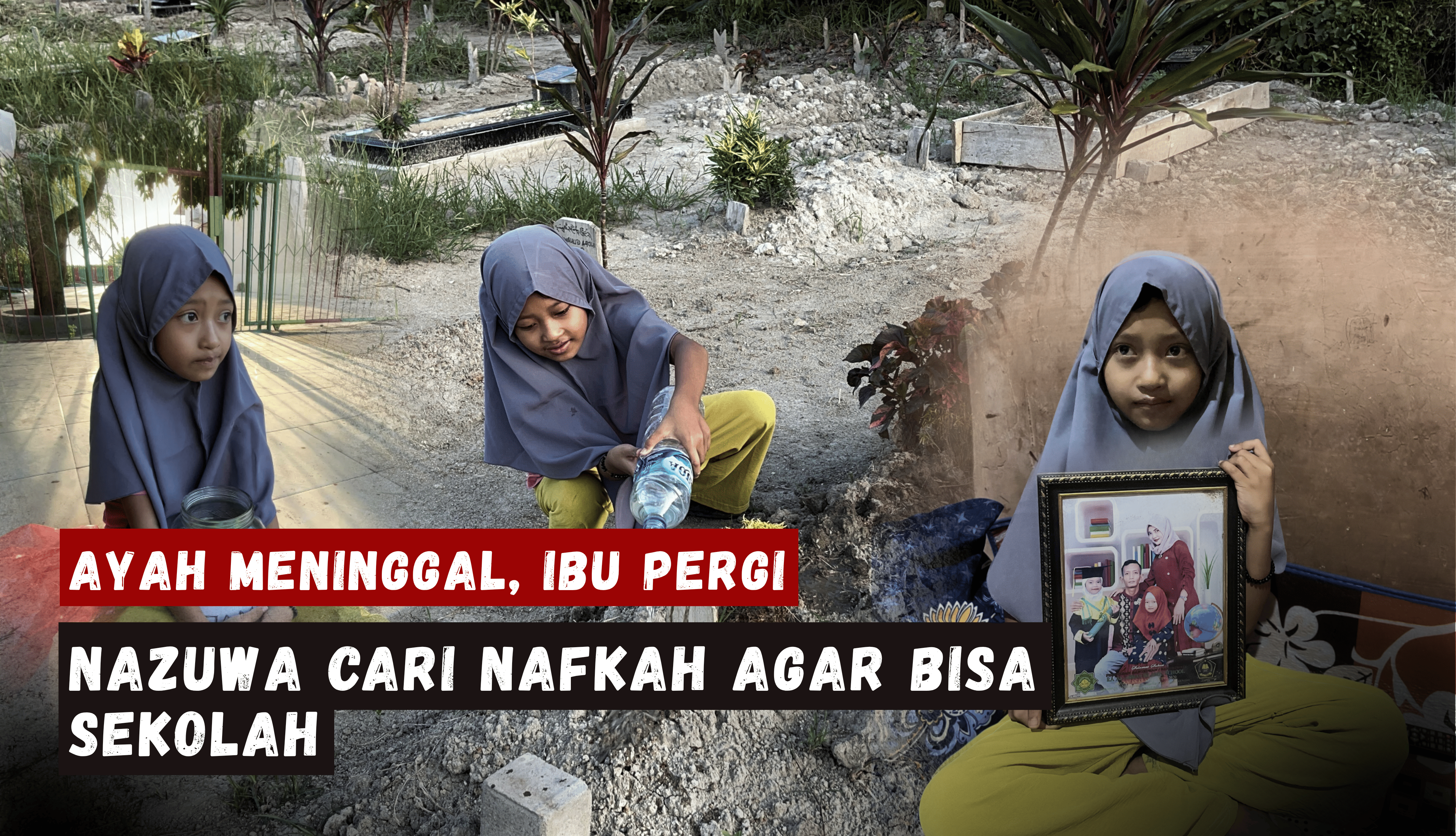 Keliling Jualan Manisan, Bantu Yatim 9 Tahun Ini Bertahan