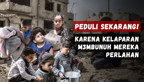 Bebaskan Yatim Palestina dari Kelaparan Akibat Genosida
