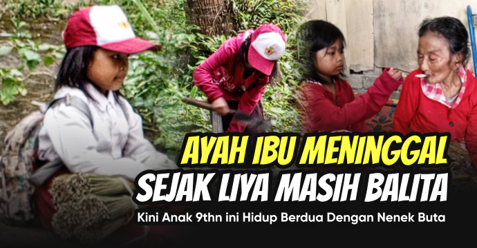 Bantu Yatim Piatu Pencari Daun Ini Bertahan Hidup