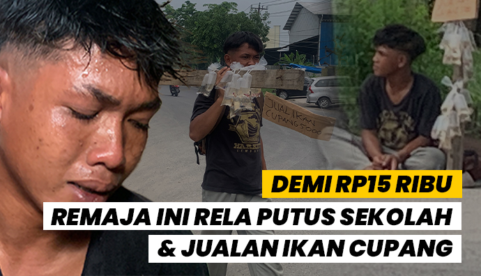 Bantu Dimas Anak Sebatang Kara Penjual Ikan