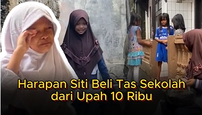 Keliling Jualan, Yatim Ini Berjuang Demi Terus Sekolah