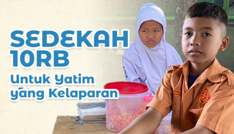 Bantu Penuhi Pangan Untuk Yatim Pejuang Nafkah