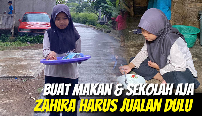 Keliling Jualan, Bantu Bocah Yatim Ini Berjuang
