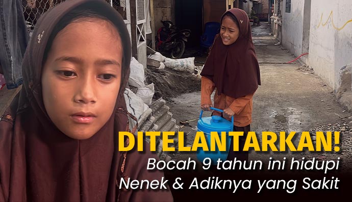 Pilu! Bilkis, Bocah 9 Tahun Harus Berjuang Tanpa Ibu dan Ayah