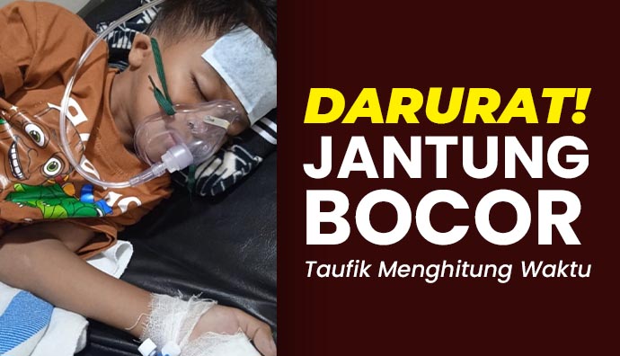 Ditelantarkan Orang Tua, Bantu Anak Pengidap Jantung Bocor Ini Sembuh