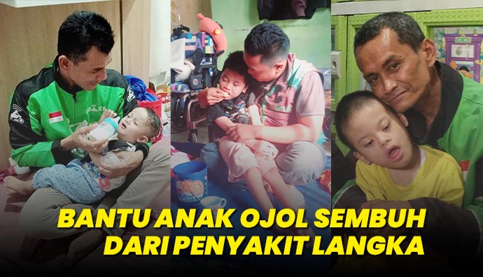 Sedekah Hari Ini, Harapan Anak Ojol Untuk Sembuh