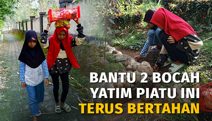 Yatim Piatu Ini Rela Putus Sekolah Demi Hidupi Adiknya