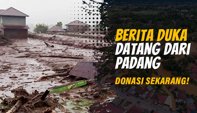 Padang Darurat Banjir! 27 Ribu Warga Butuh Bantuanmu Segera