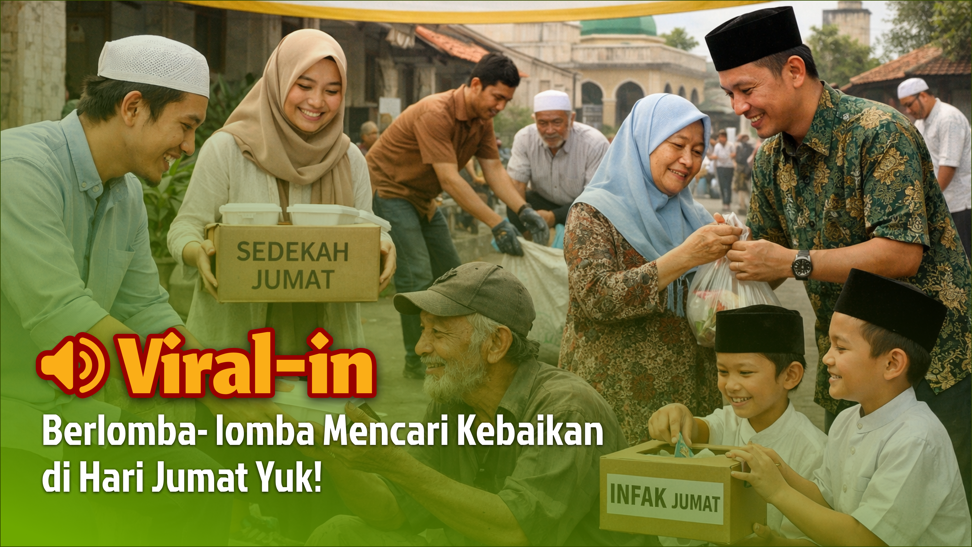VIRAL Sedekah Jum’at : Tebar Manfaat Untuk Sesama