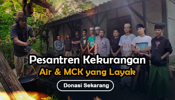 Air Bersih dan MCK Layak Untuk Santri Bustanul Falah
