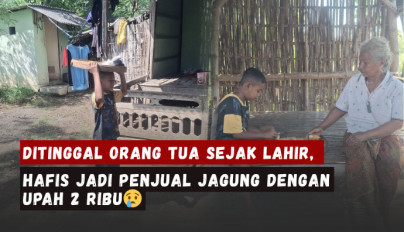 Keliling Jualan, Bantu Perjuangan Hafis Bertahan Hidup