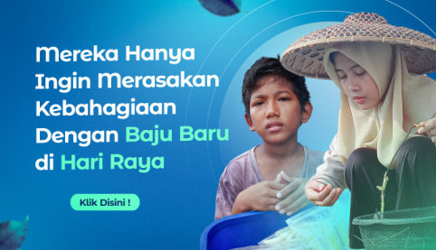 Hadiah Sandang Lebaran untuk 100 Anak Pelosok Negeri