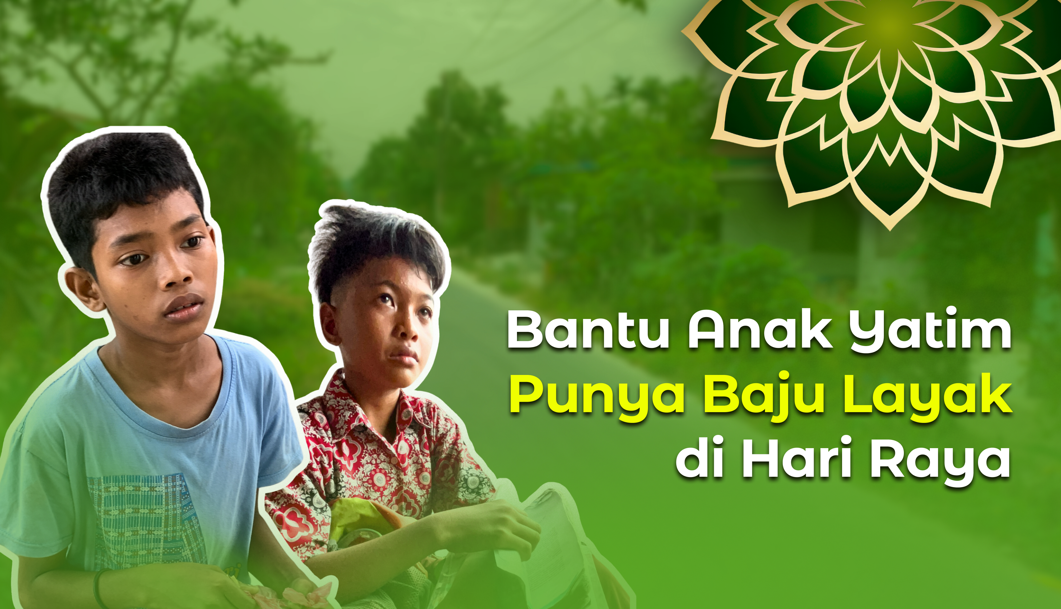 Sandang Lebaran Yatim di Hari Raya