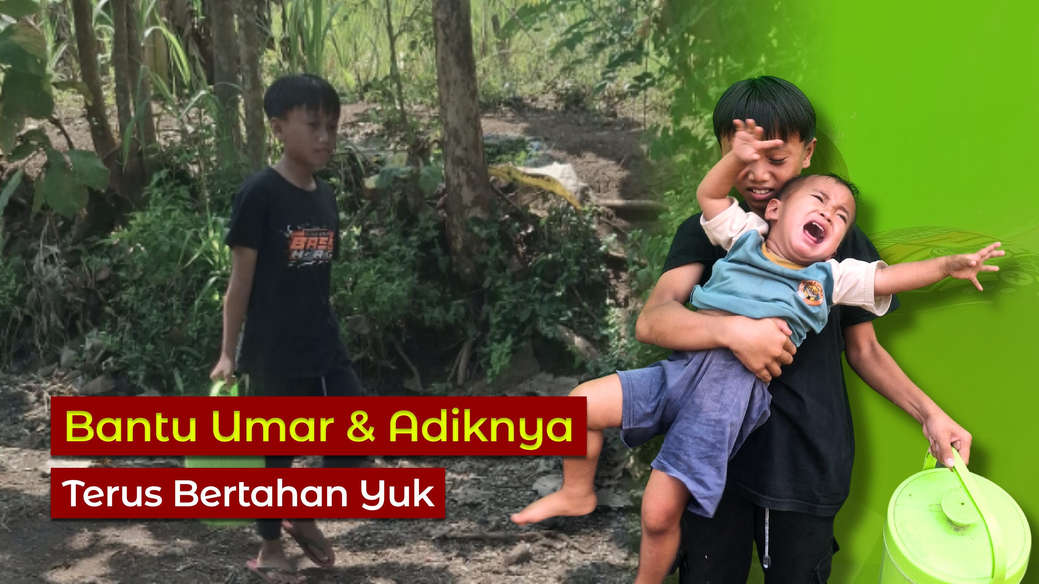 Yatim Piatu Ini Jual Es Lilin Demi Hidupi Adiknya Sendirian