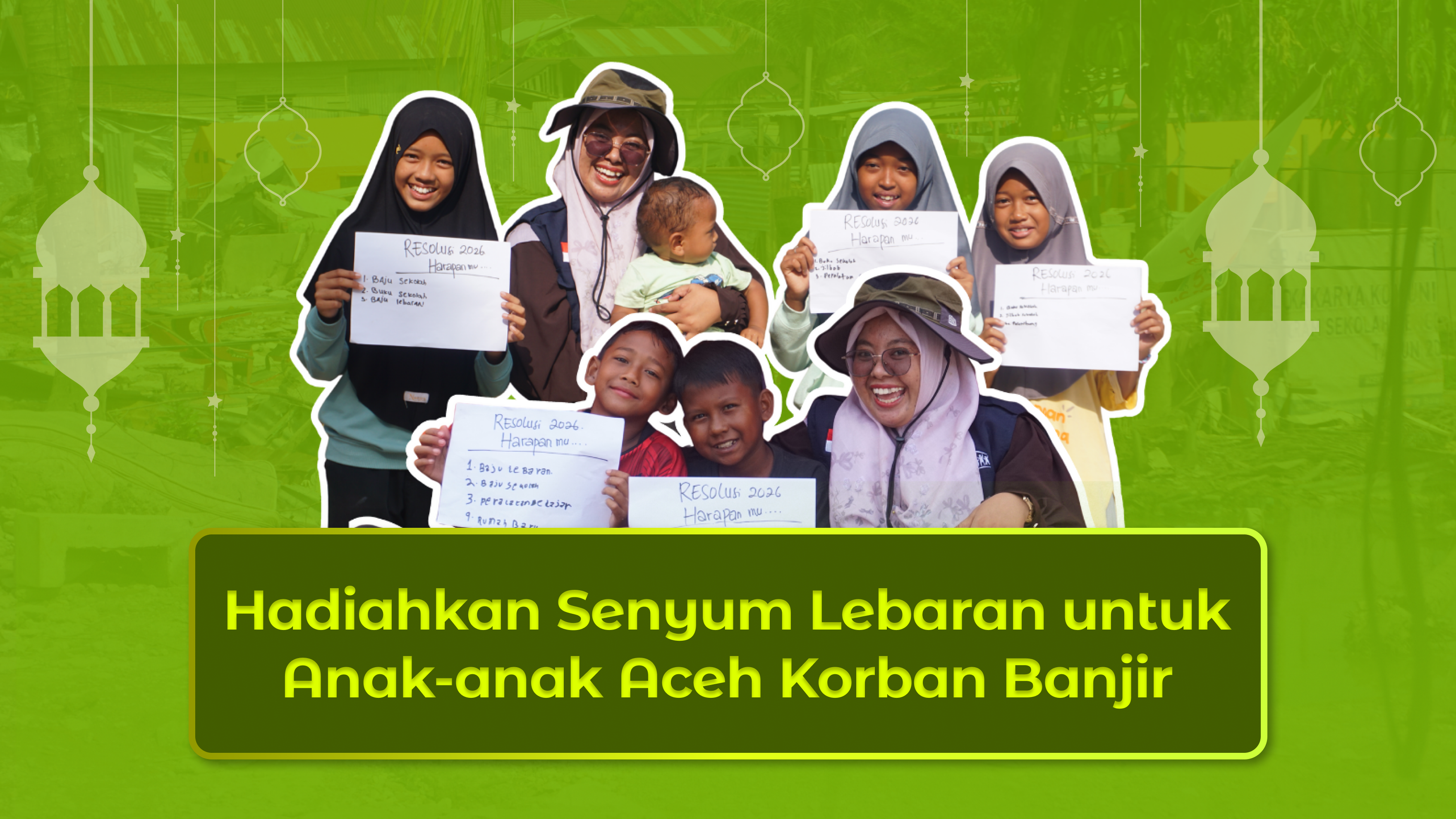 Sedekah Ramadhan untuk Anak Yatim Aceh