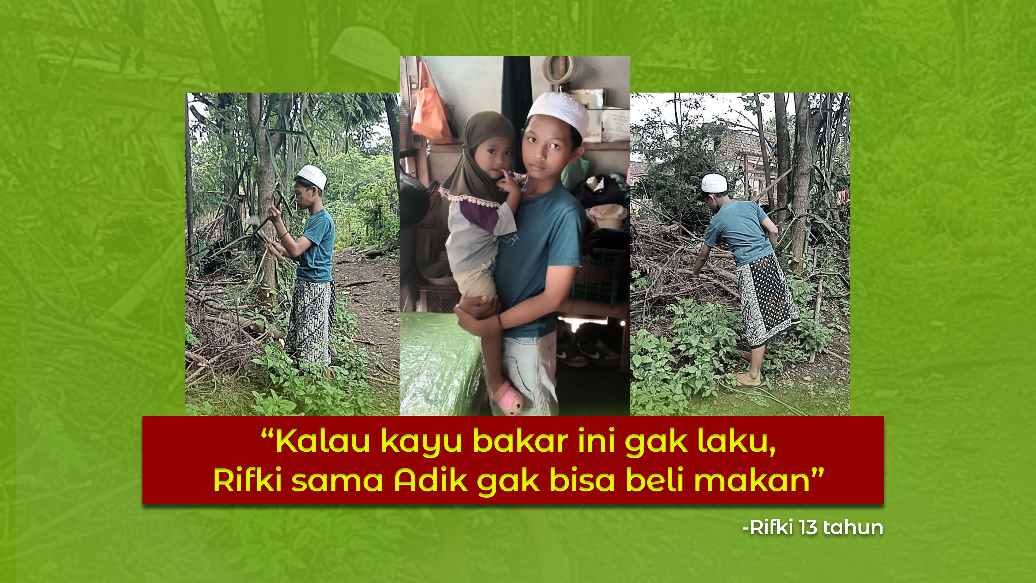 Berbagi Sandang, Sempurnakan Idul Fitri Yatim