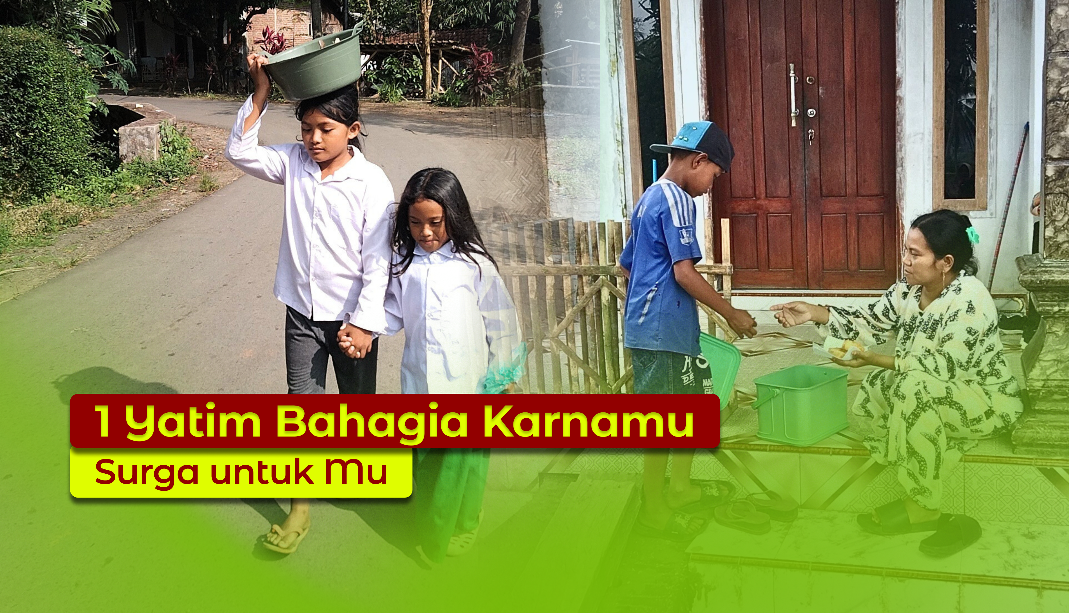 Sahur Sederhana : Sepiring Makanan Untuk Yatim