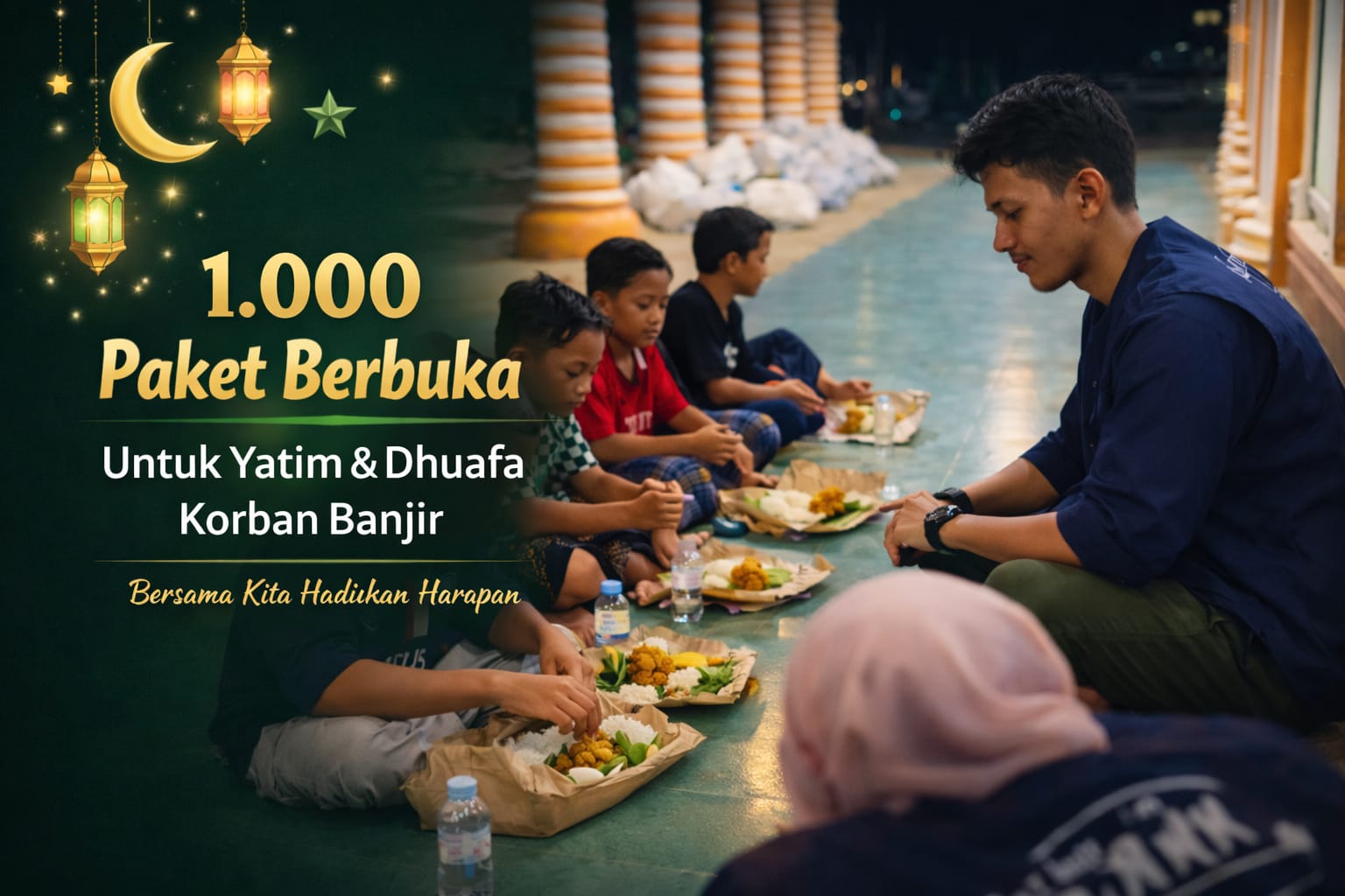 Paket Berbuka Untuk 1.000 Yatim dan Dhuafa di Aceh Tamiang