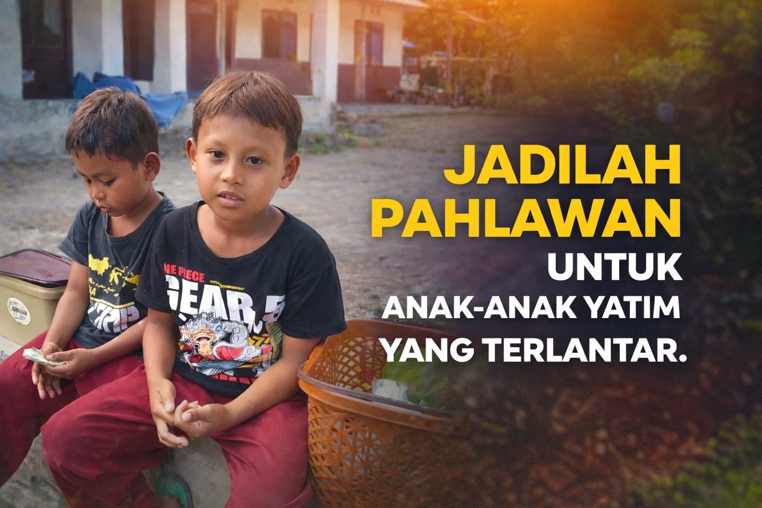 Kado Lebaran Untuk Anak Yatim Terlantar