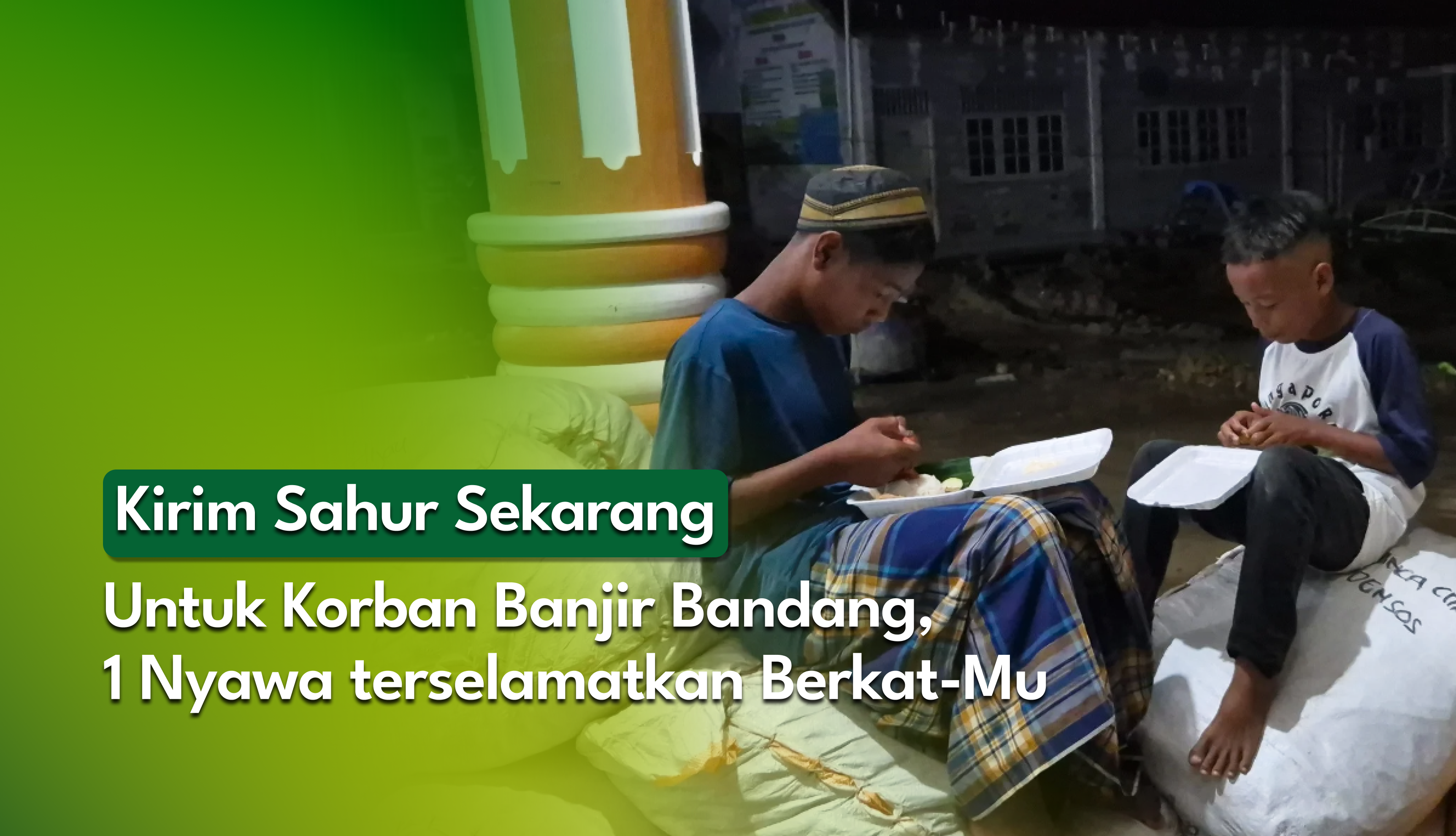 Paket Sahur Untuk 1.000 Yatim dan Dhuafa di Aceh Tamiang