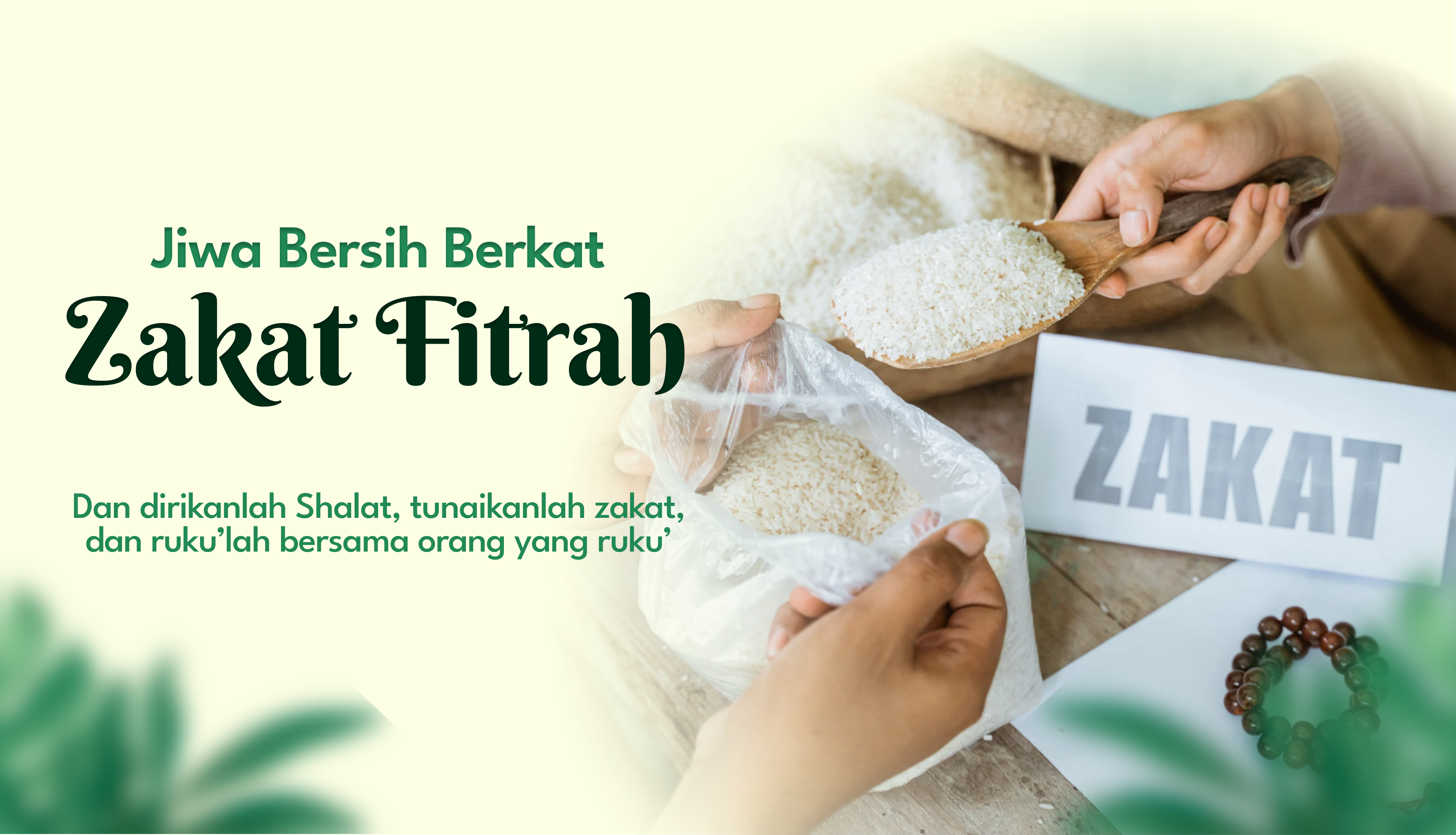 Sempurnakan Ramadhanmu dengan Tunaikan Zakat Fitrah