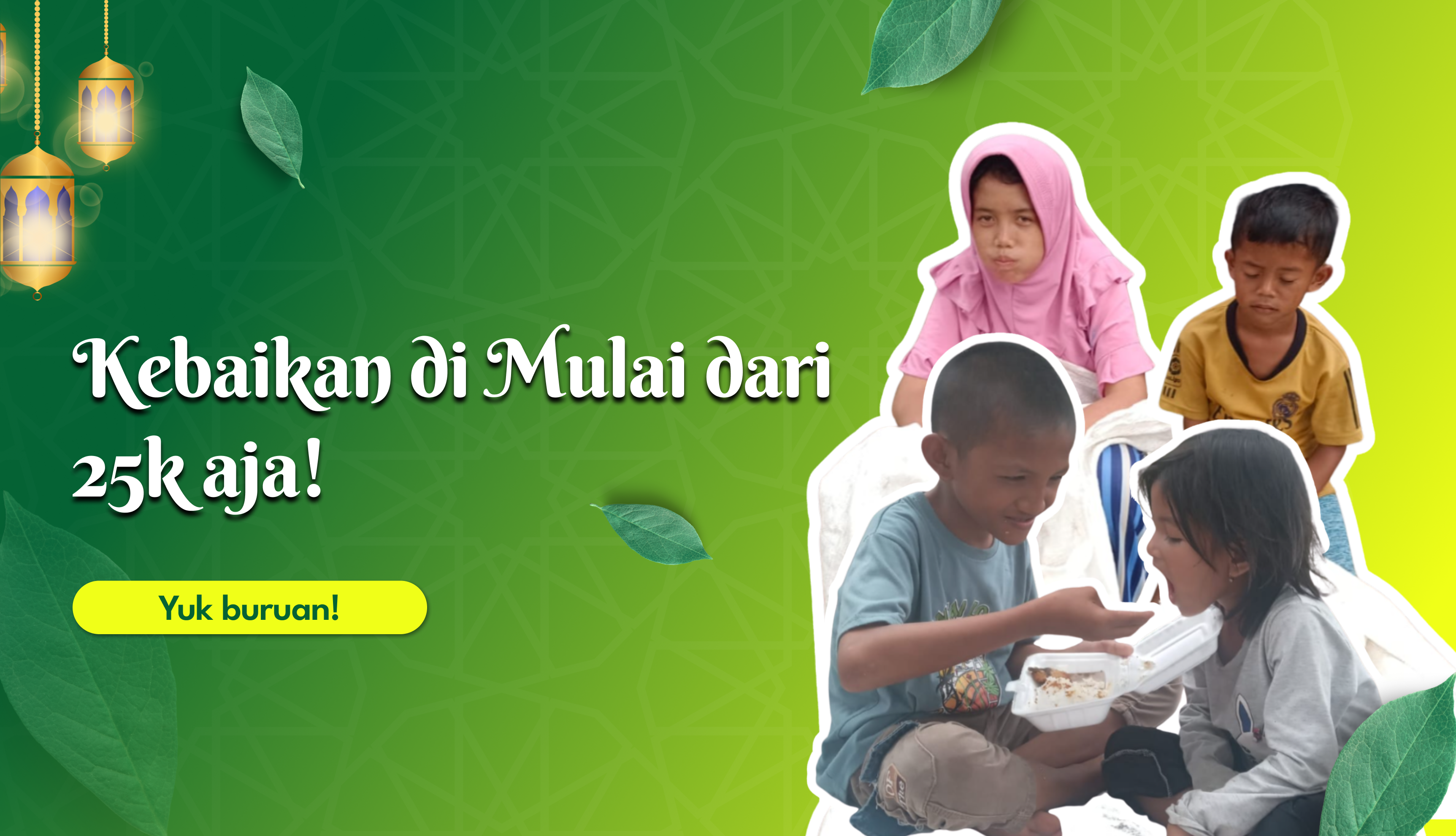 Hidupkan Lebaran, dengan Baju Baru Untuk Mereka