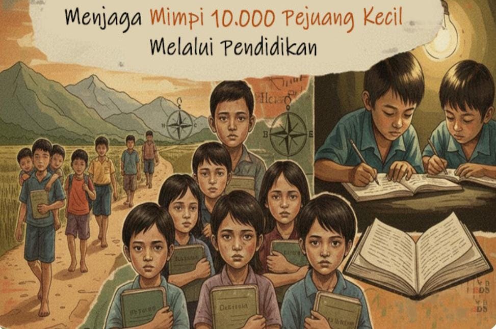 Hadiah Pendidikan bagi 10.000 Pejuang Kecil