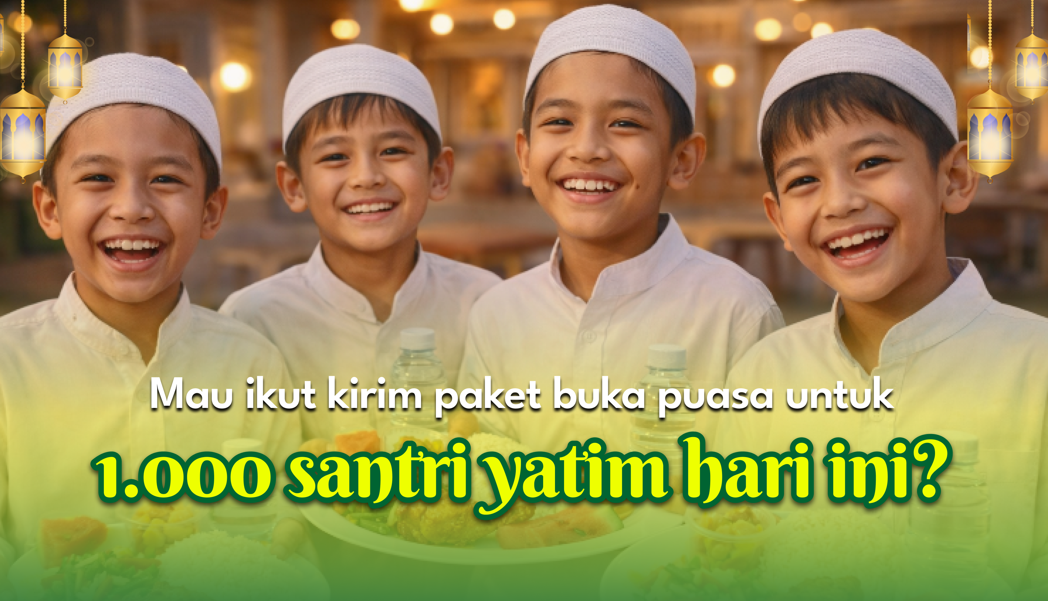 Paket Gizi Ramadhan Untuk 1.000 Yatim