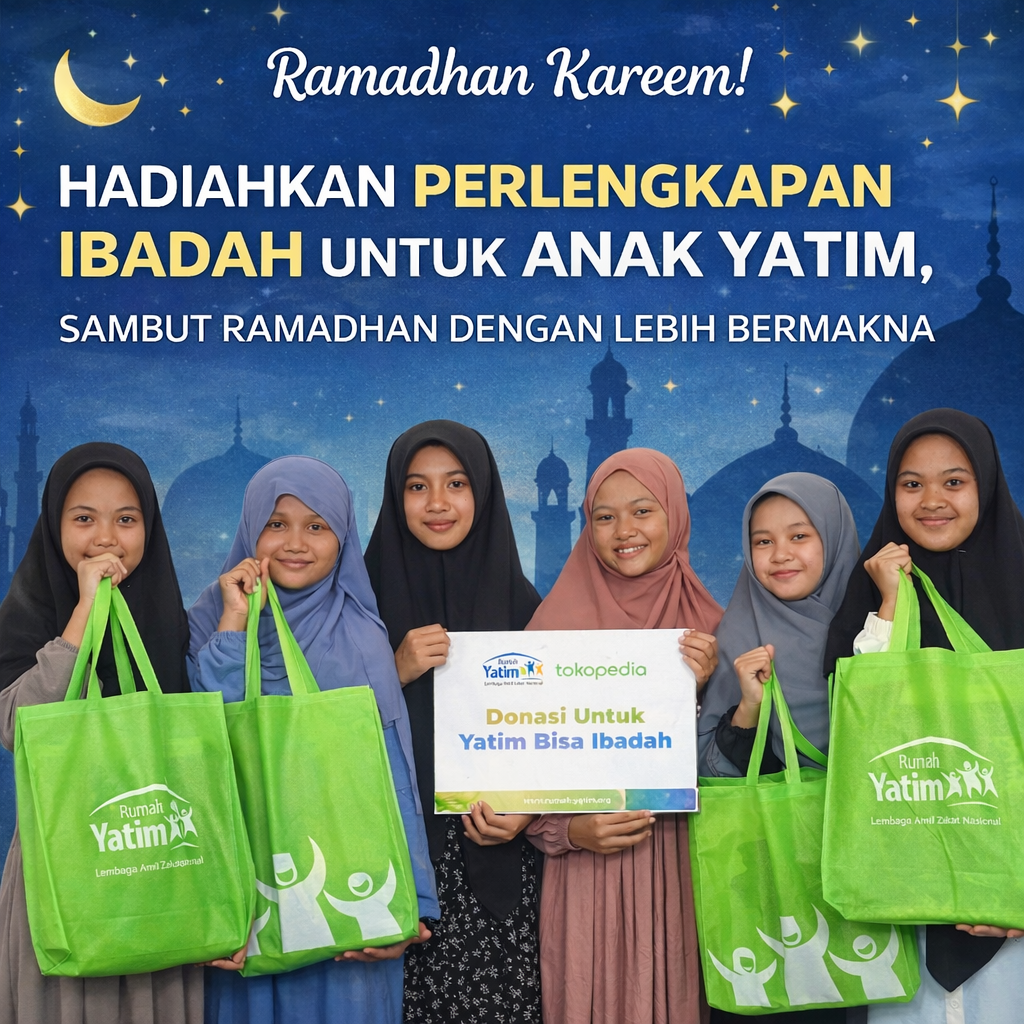 Satu Paket Ibadah untuk Yatim di Bulan Ramadhan