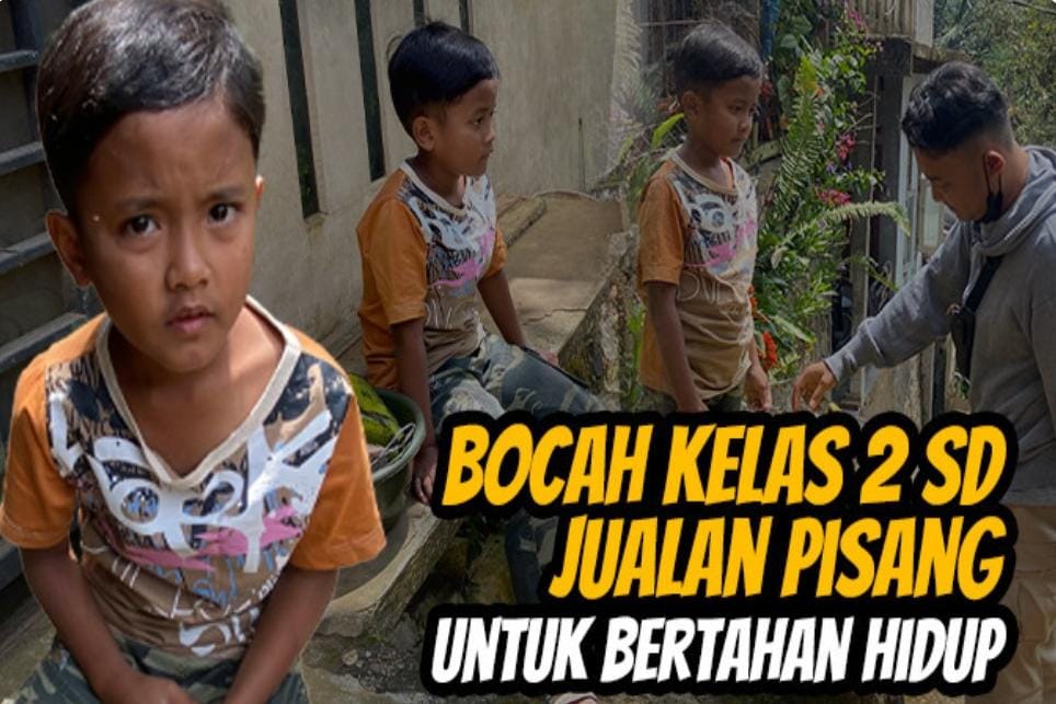 Piatu Ini Harus Keliling Jualan Demi Bisa Bertahan Hidup