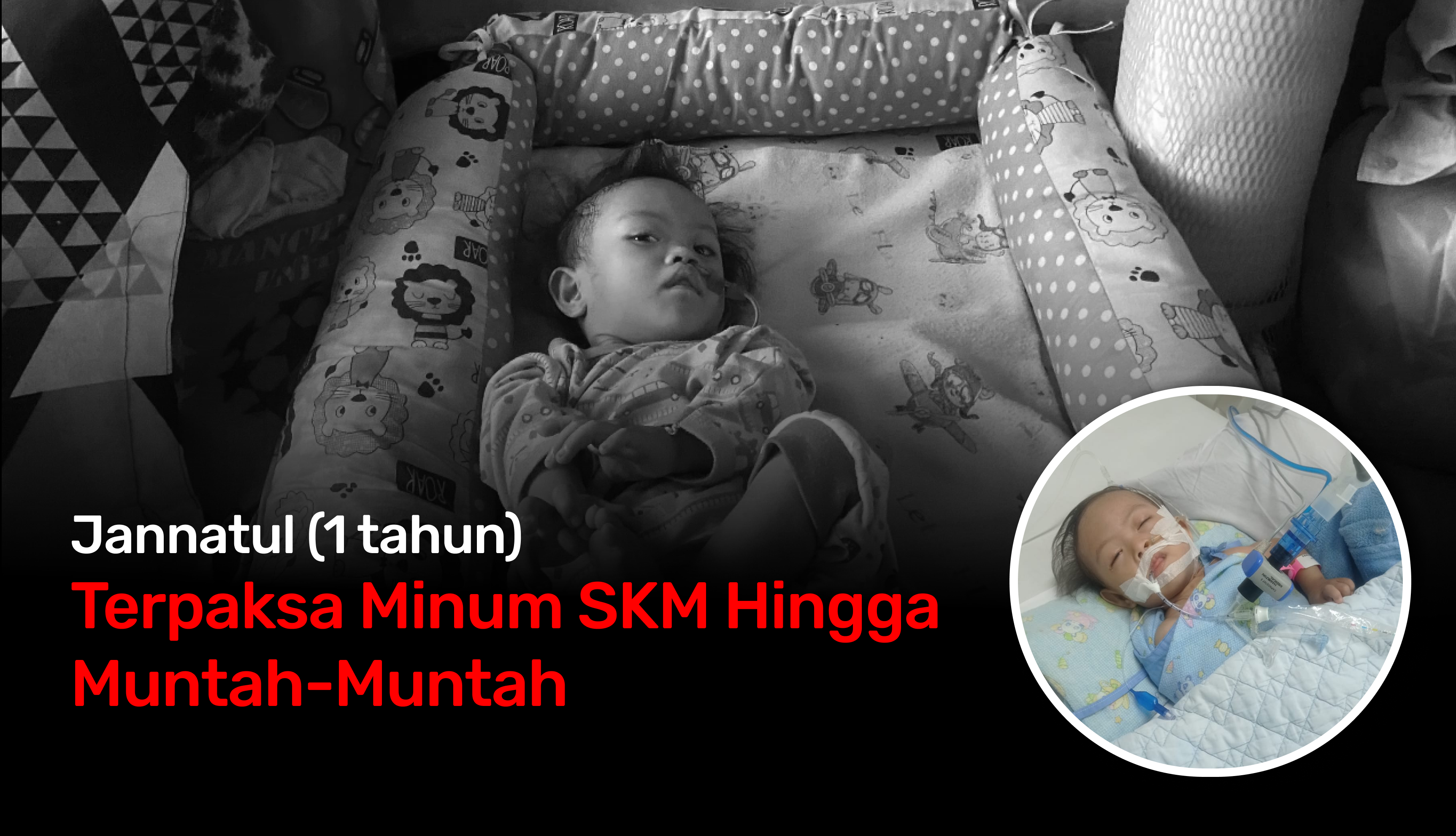 Idap Komplikasi! Bantu Anak 1 Tahun Ini Bisa Sembuh