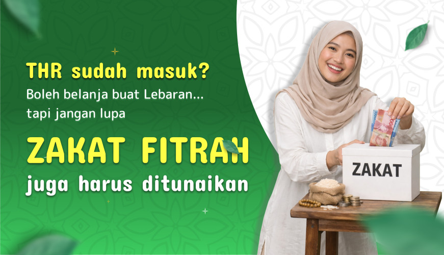 Banner Zakat Fitrah