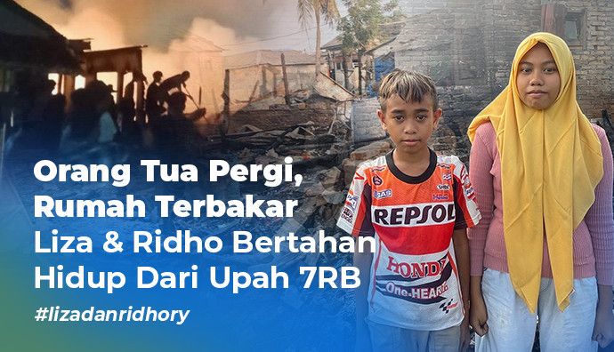 Satu Bungkus Dimsum,sejuta Harapan:Bantu Liza Dan Ridho Bangkit