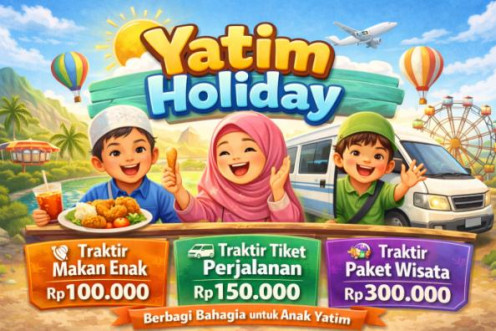 Traktir Yatim Liburan Yuk !