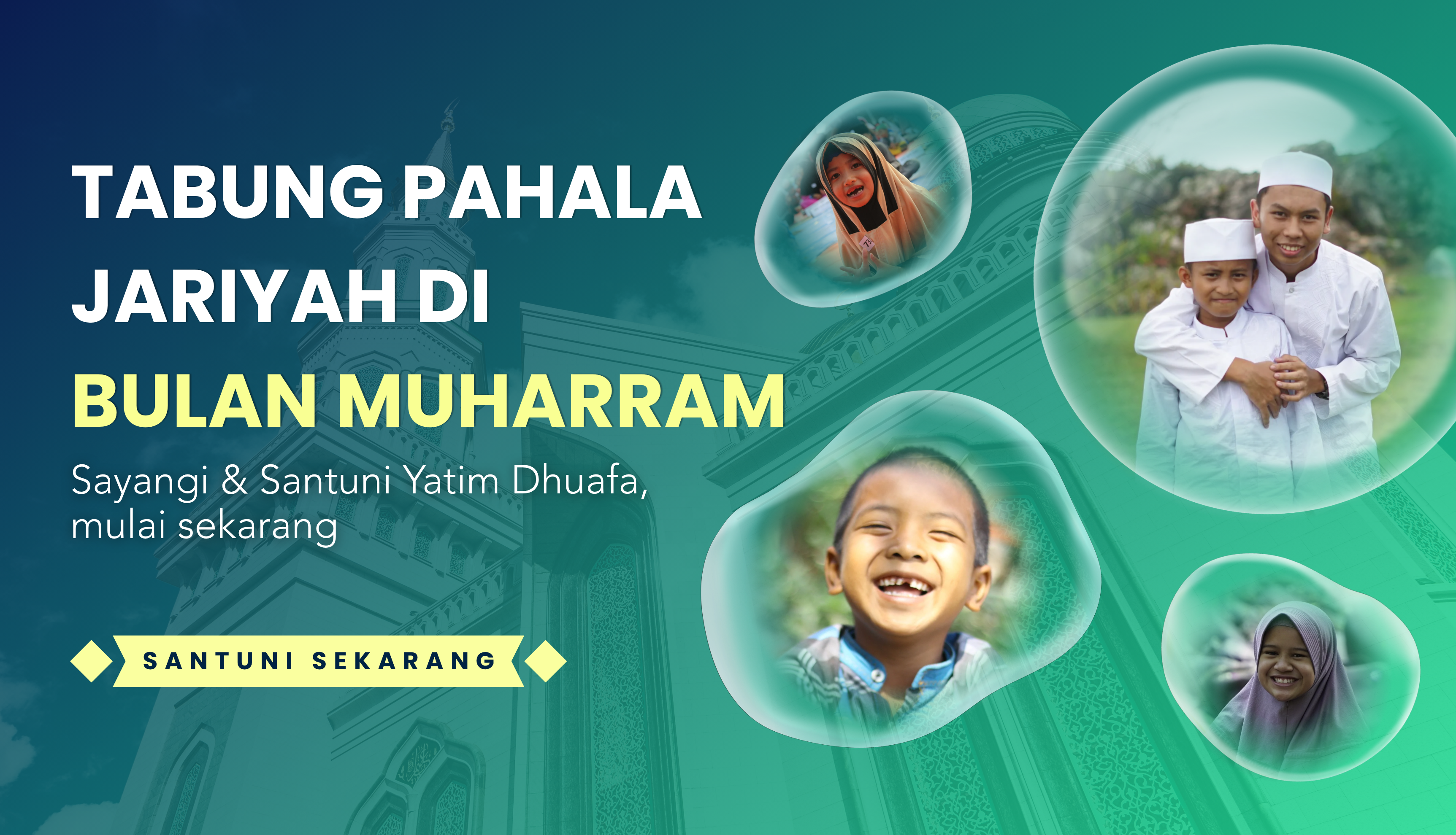 Sedekah Bulan Muharram : Bahagiakan Yatim