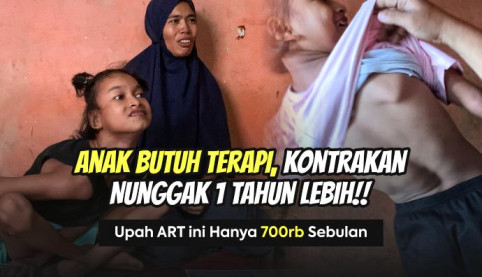Bantu Bu Eva Berjuang Rawat Anak Difabelnya