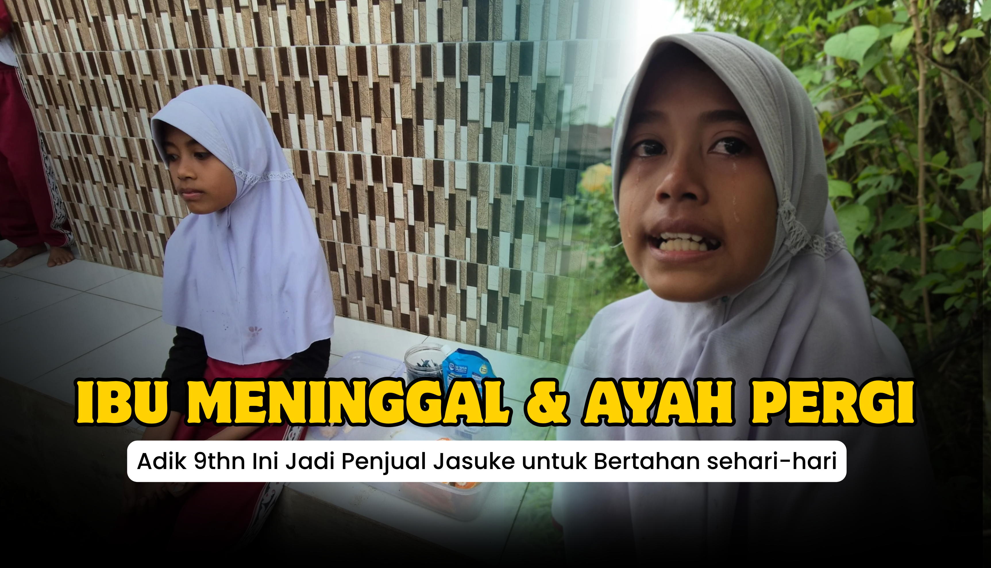 Hidup Tanpa Orangtua! Clarissa Jualan Jajanan Demi Sekolah