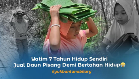 7 Tahun, Hidup Sendiri, Bertahan dari 5 Ribu Sehari