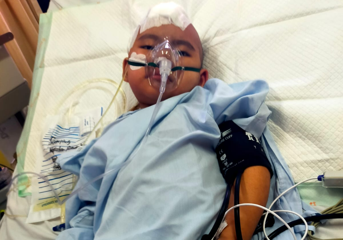 Tolong! Bantu Anak Idap Tumor Otak Ini Sembuh