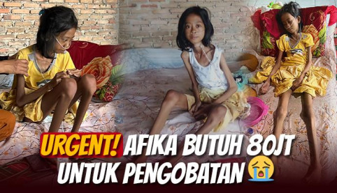 Nafas Bergantung pada Oksigen, Bantu Afika Bisa Bertahan