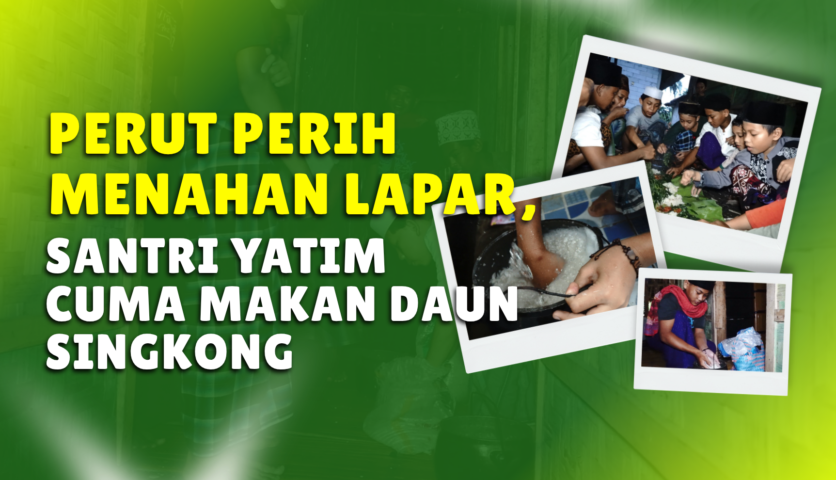 Kirim Bekal Makanan Bergizi Untuk Santri Yatim Dhuafa